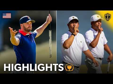 Presidents Cup Highlights | Day 3 Four-ball & Foursomes | 2026