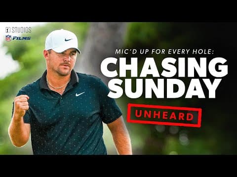 Chris Gotterup Mic’d Up (UNCUT) | Chasing Sunday: Unheard