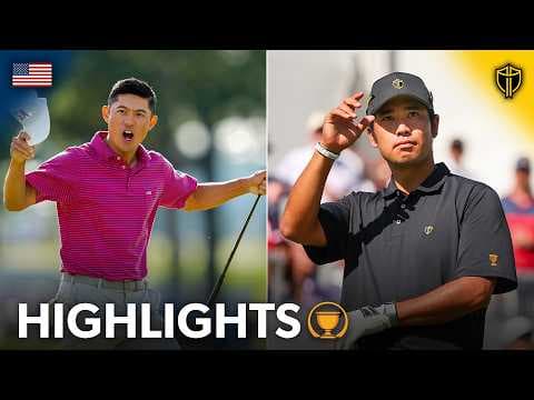 Collin Morikawa vs. Hideki Matsuyama | Day 4 Singles Highlights | Presidents Cup | 2026