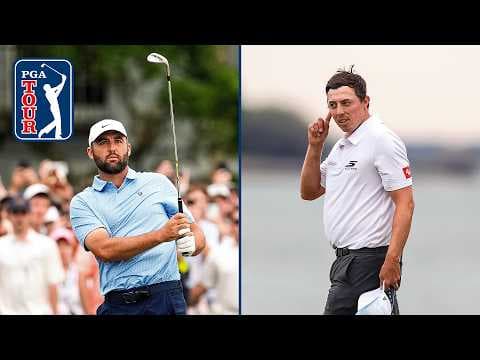 Every shot from 18th hole and playoff: Scheffler vs. Fitzpatrick at RBC Heritage | 2026