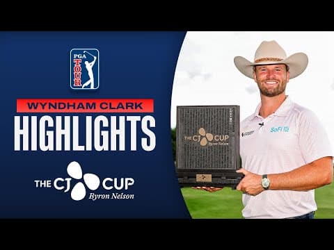 Wyndham Clark Shoots Final Round 60 to Win | Round 4 Highlights | THE CJ CUP | 2026