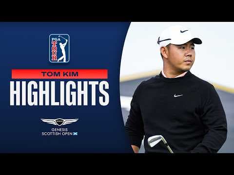 Tom Kim wins first title in 1,001 days! | Round 4 | Genesis Scottish Open | 2026