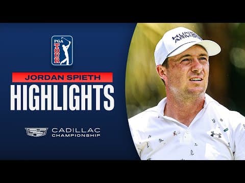 Jordan Spieth's best opening round since 2023 | Round 1 | Cadillac Championship | 2026