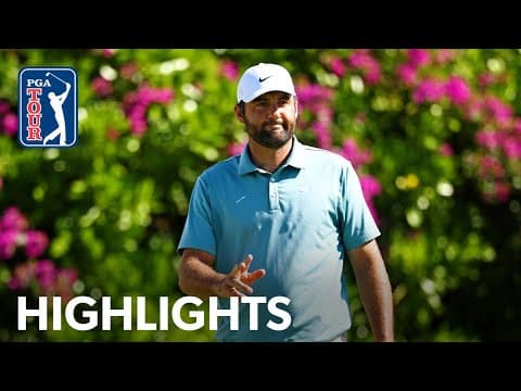 Scottie Scheffler shoots 7-under 65 | Round 3 | Hero World Challenge | 2025