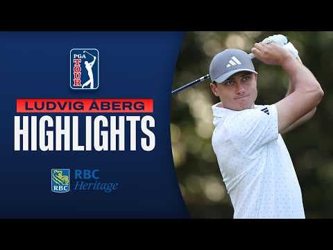Ludvig Åberg fires 8-under 63 | Round 1 | RBC Heritage | 2026