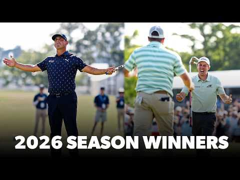 Every champion of the 2026 PGA Tour season 🏆