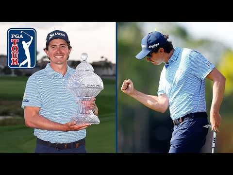 La victoria remontada de Nico Echavarria en el Cognizant Classic 2026