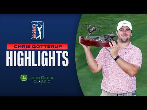 Chris Gotterup shoots EPIC 62 for comeback win | Round 4 | John Deere Classic | 2026
