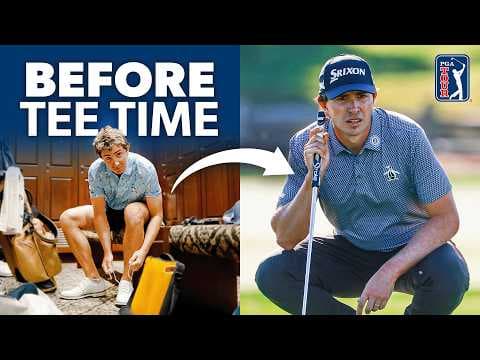 48 hours before a PGA TOUR Event with Nico Echavarria
