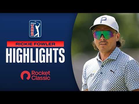 Rickie Fowler opens with 7-under 63 in Detroit | Round 1 | Rocket Classic | 2026