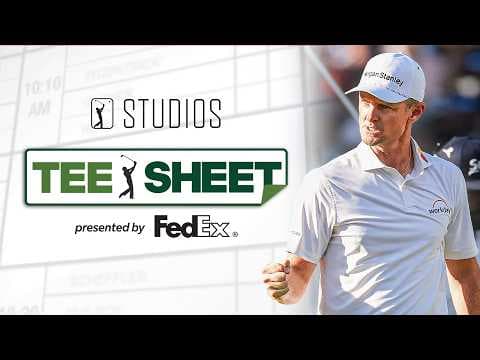 Tee Sheet: FedExCup Playoffs Preview Show | FedEx St. Jude