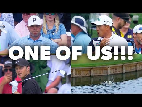 ALL THREE players find the water on No. 17 | THE PLAYERS | 2026