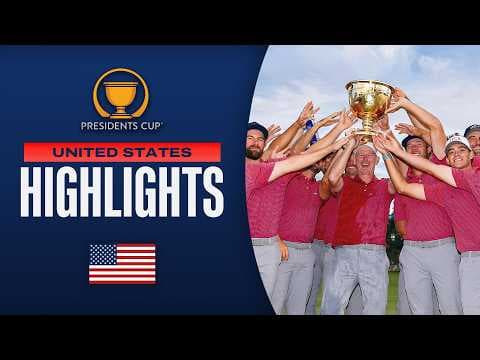The United States wins its 11th-straight Presidents Cup! |  Full Tournament Highlights | 2026