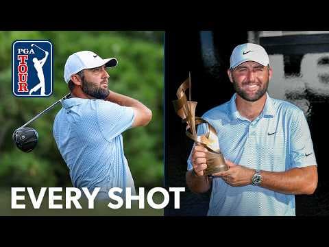 Every shot from Scottie Scheffler’s DOMINANT win | FedEx St. Jude | 2026