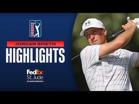 Jordan Spieth takes co-lead in Memphis | Round 1 | FedEx St. Jude | 2026