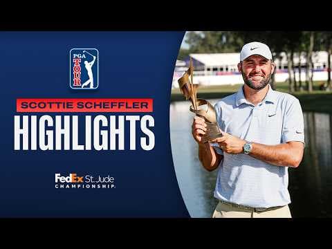 Scottie Scheffler VICTORIOUS with Sunday 66 | Round 4 | FedEx St. Jude | 2026