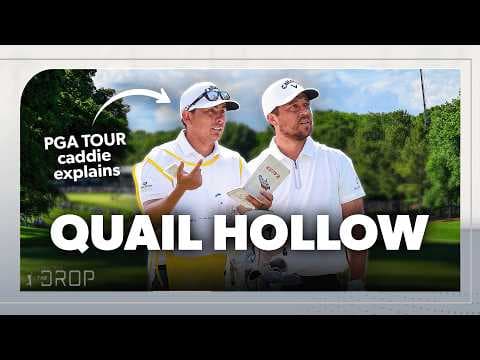 Xander Schauffele's caddie breaks down his game at Quail Hollow | The Drop