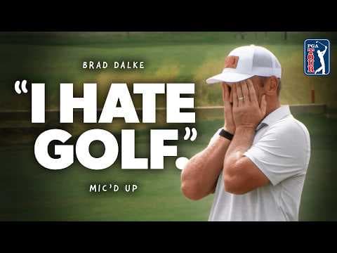 We Mic’d Up Brad Dalke for 36 Holes… (Golf Is Hard)