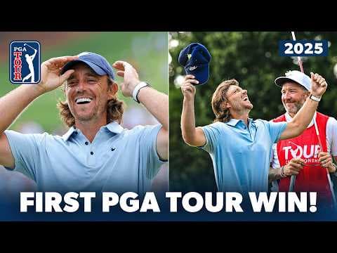 The day Tommy Fleetwood won his FIRST PGA TOUR title! | 2025 TOUR Championship Full Final Round