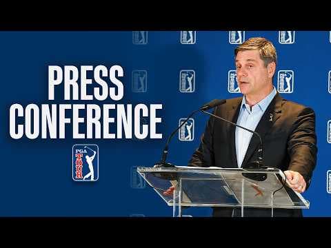 CEO Brian Rolapp's Press Conference ahead of the 2026 TOUR Championship