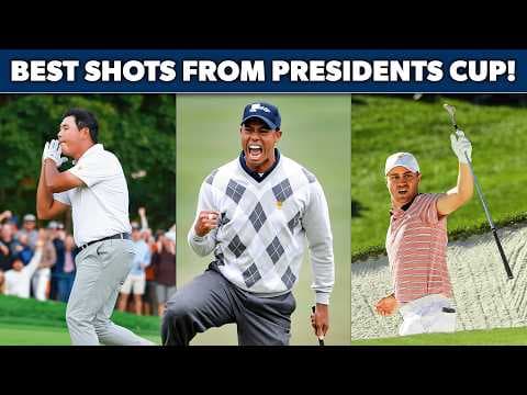 Top 20 all-time shots in Presidents Cup history!
