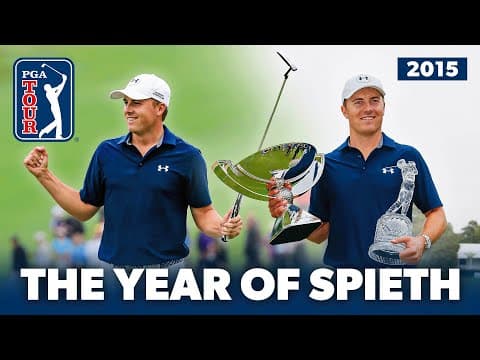 Jordan Spieth caps off HISTORIC 2015 Season at TOUR Championship | Full Final Round Broadcast